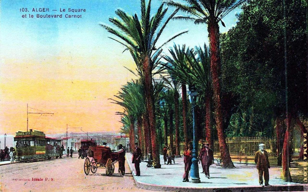 Alger - Square Bresson et Boulevard Carnot.jpg